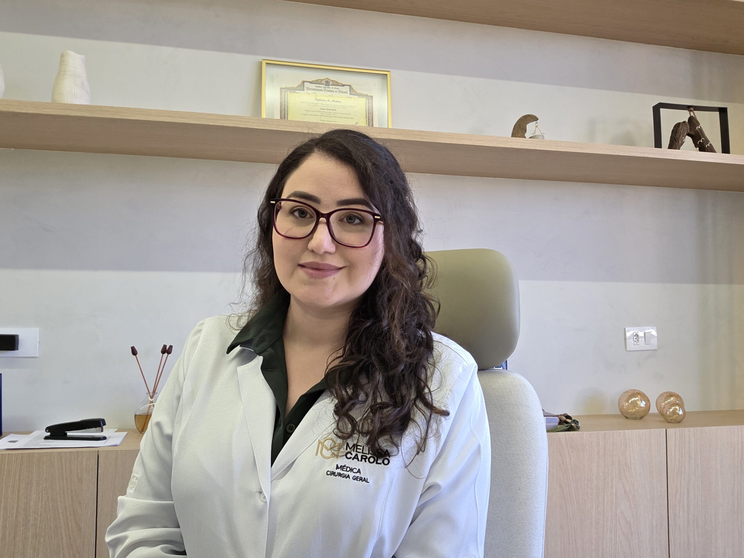 Dra. Melissa Carolo, cirurgiã geral